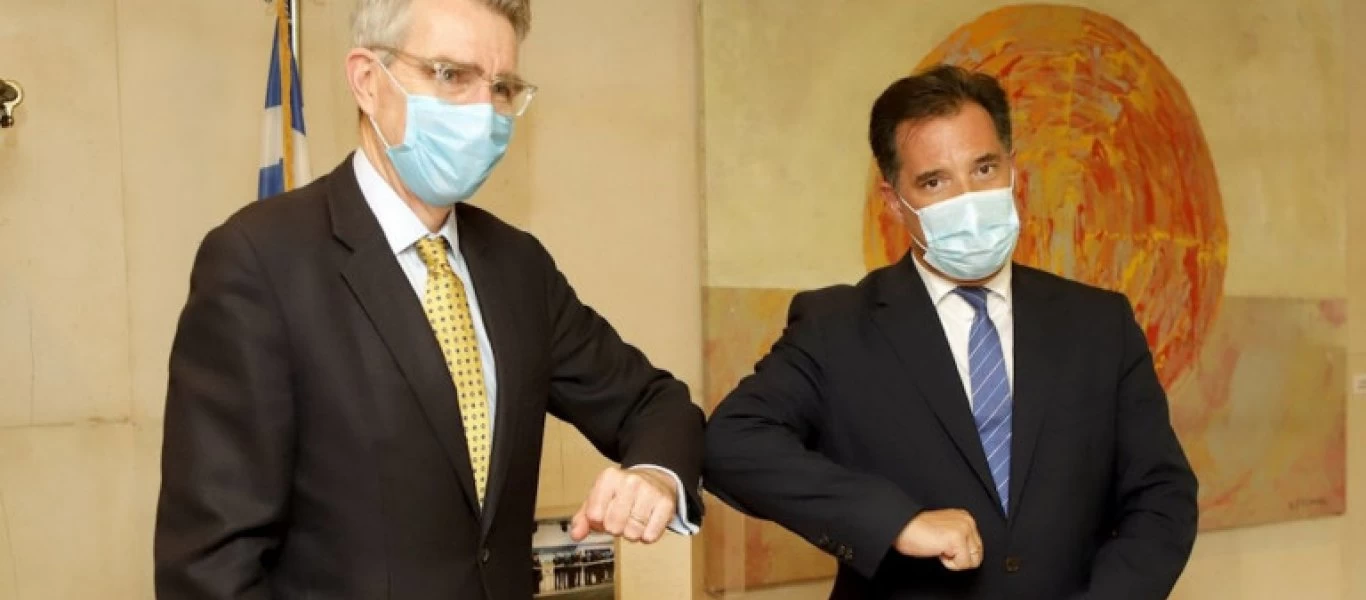 Συνάντηση Αδωνι-Πάιατ για την πορεία των αμερικανικών επενδύσεων στην Ελλάδα